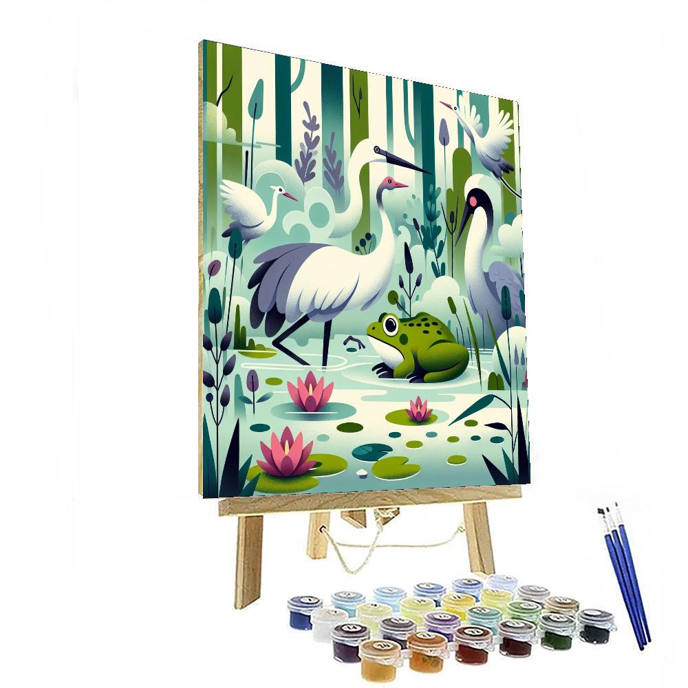 Mystery Of The Marshlands Numbered Painting Kits