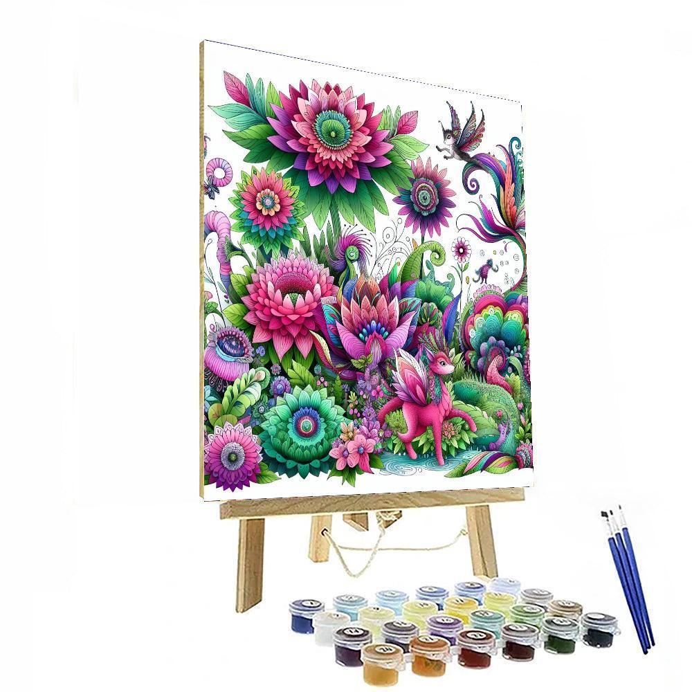 Fantasy Garden Realm Paint By Numbers Kits