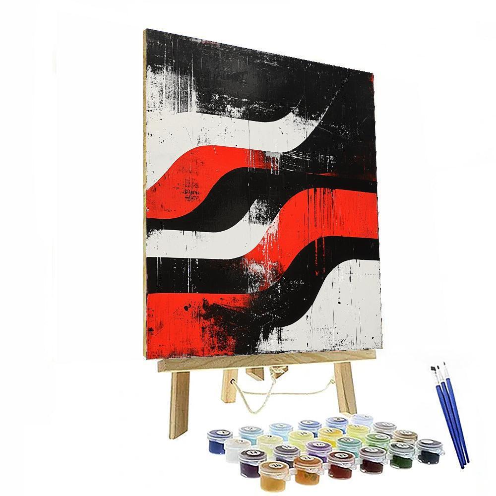 Banksy Inspired Consumerism Breakdown  Paint By Numbers Art