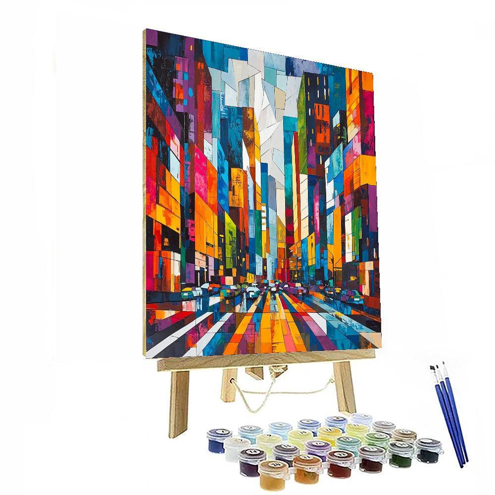 Pablo Picasso Inspired Picasso's City Dreams  Numbered Painting Kits