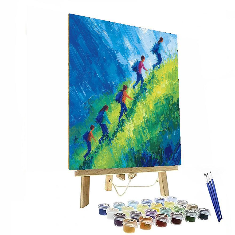 Exploring New Heights Number Painting