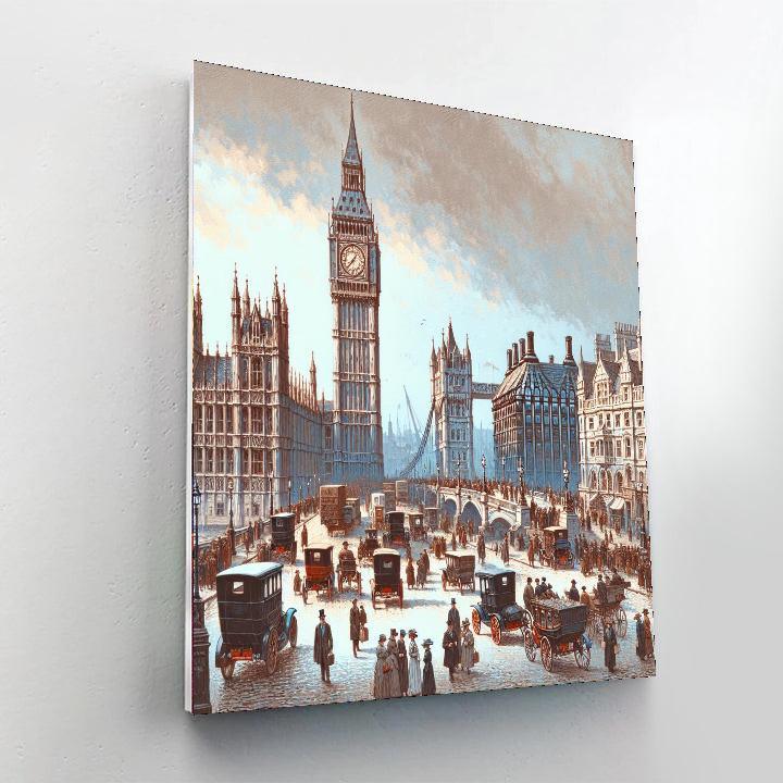 London's Historic Charm Paint By Numbers