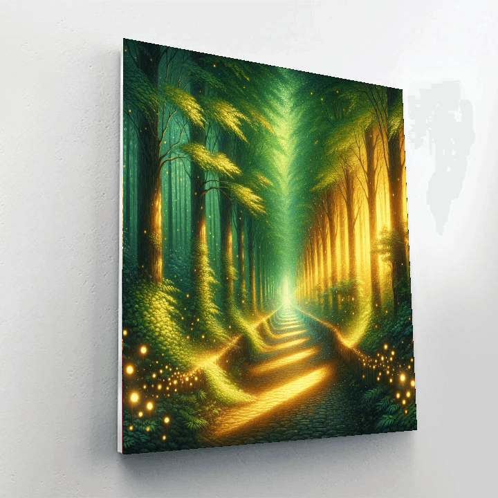 Dreamy Forest Pathway Paint By Numbers