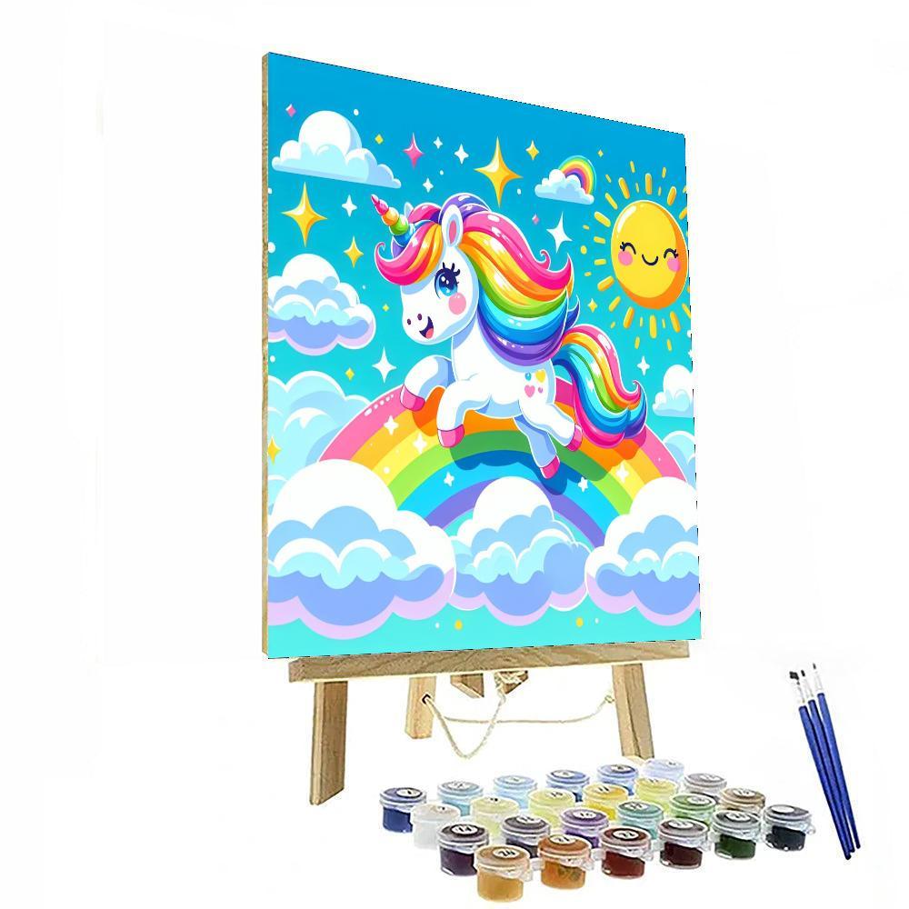 Dancing Unicorns Paint By Numbers Kits