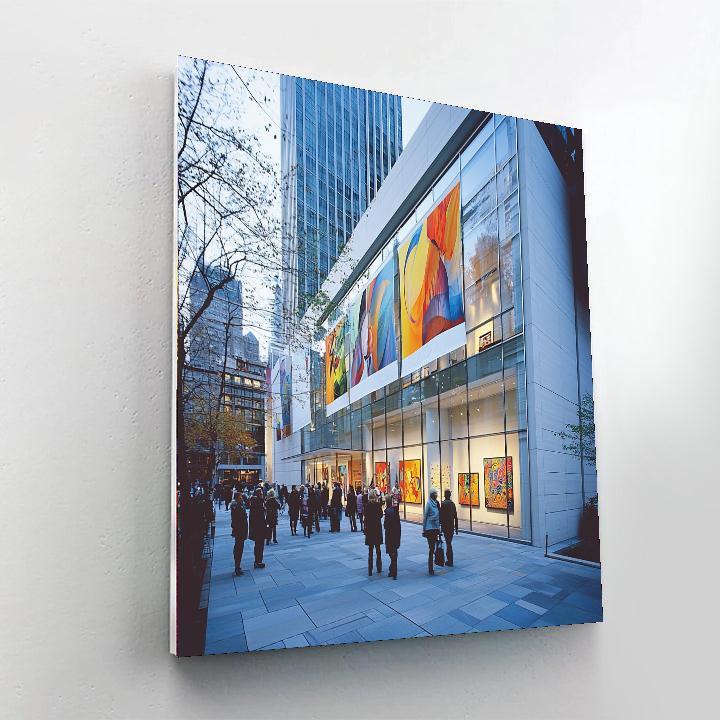 The Museum Of Modern Art Painting Number Kit