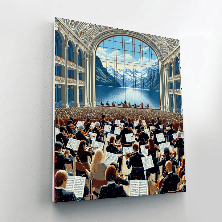 Luzern Festival - Switzerland Painting By Numbers Kit