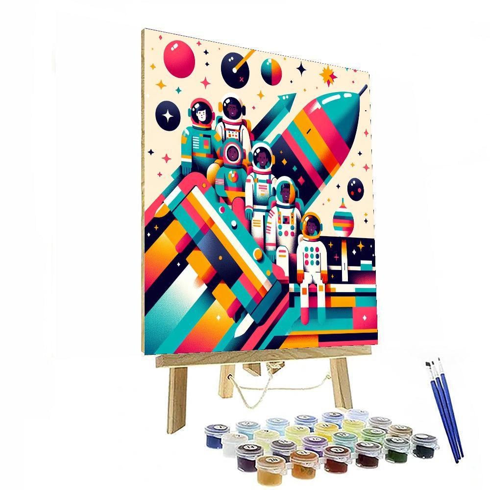 Galactic Discovery Mission Paint By Number