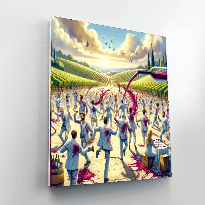 Haro Wine Festival - Spain Paint By Numbers Art