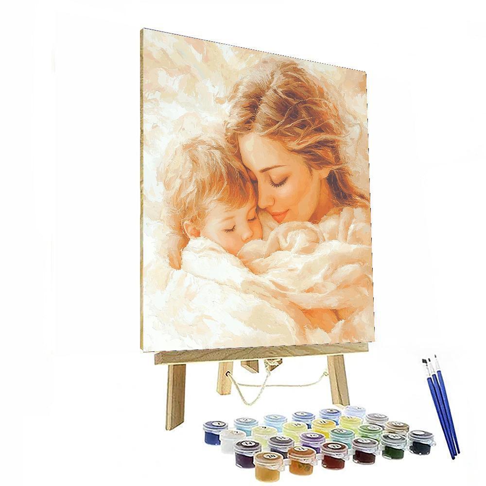 The Warmth Of Hugs Painting Number Kit