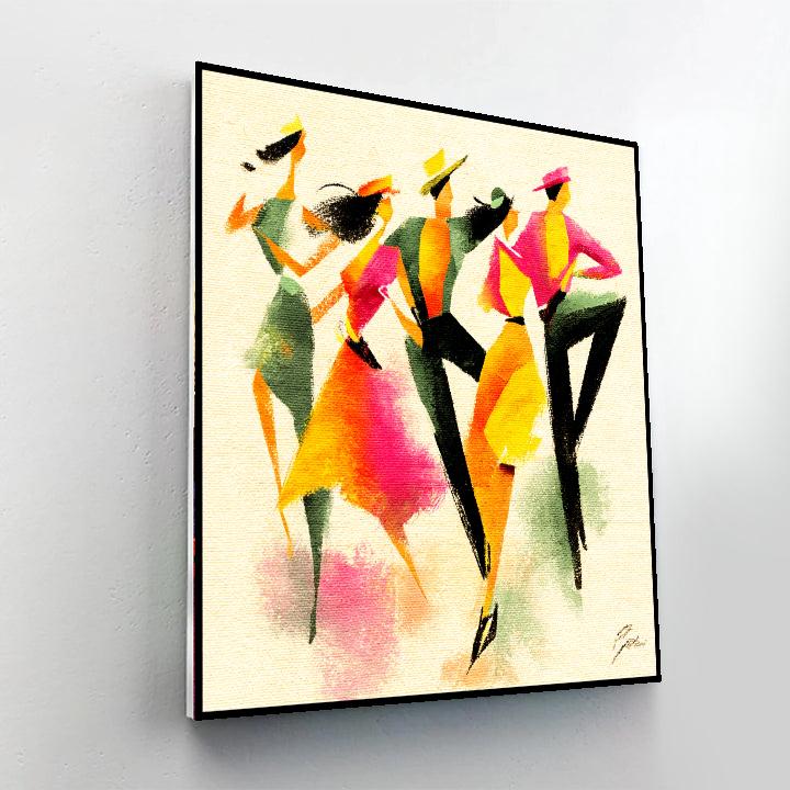 Dancing With Joy DIY Paint By Numbers