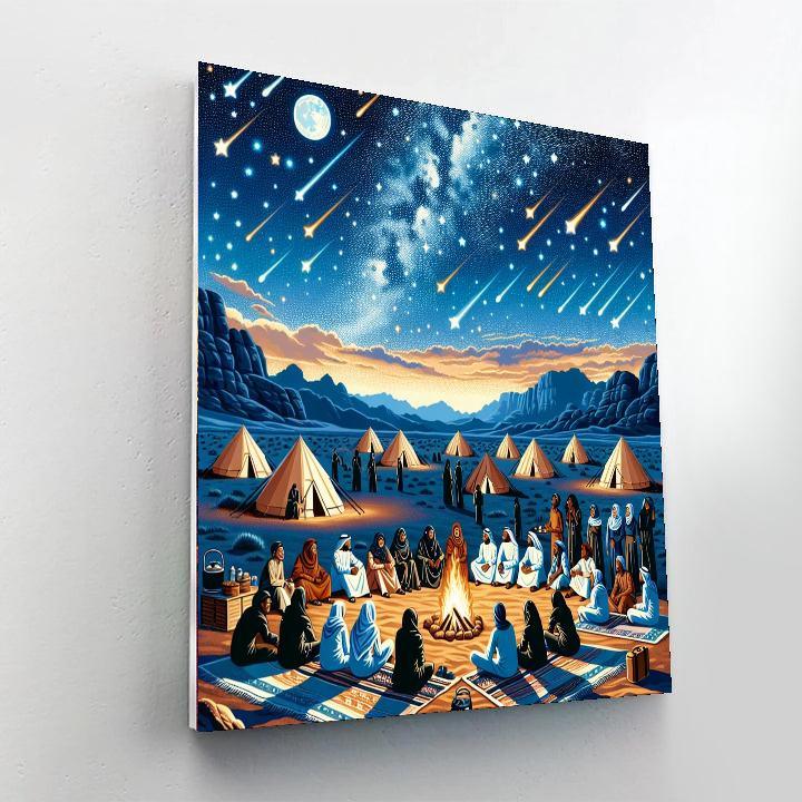 Perseid Meteor Shower Viewing - Jordan Painting By Numbers Kit