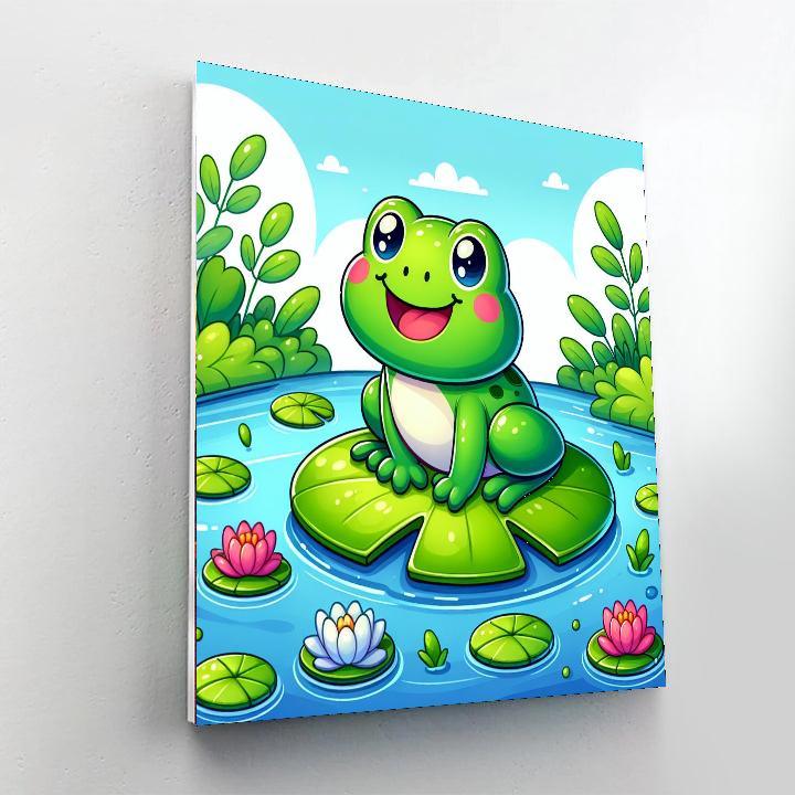 Frog Pond Discovery Paint By Number