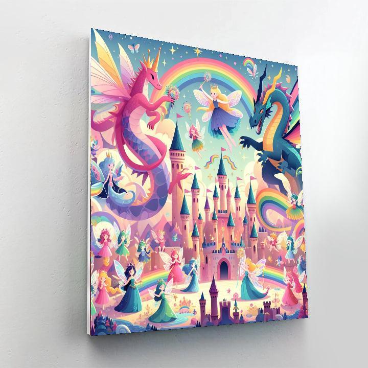 Mystical Kingdom Celebration Painting By Numbers Kit