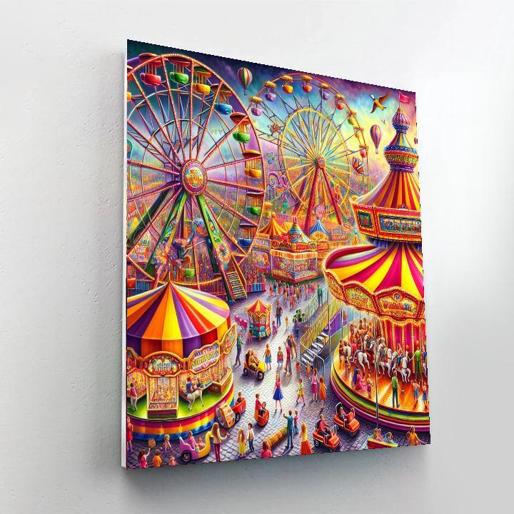 The Joy Of Carnival Paint By Color