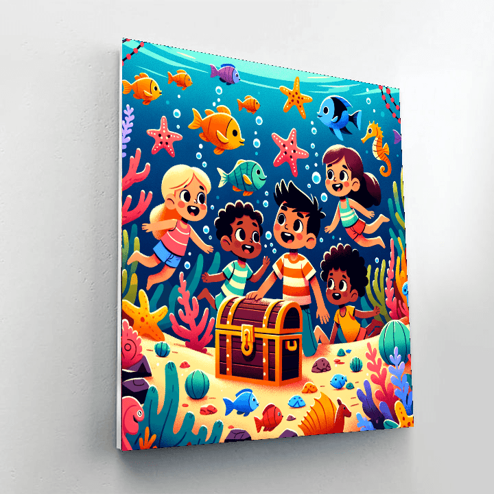 Underwater Expedition Painting By Numbers Kit