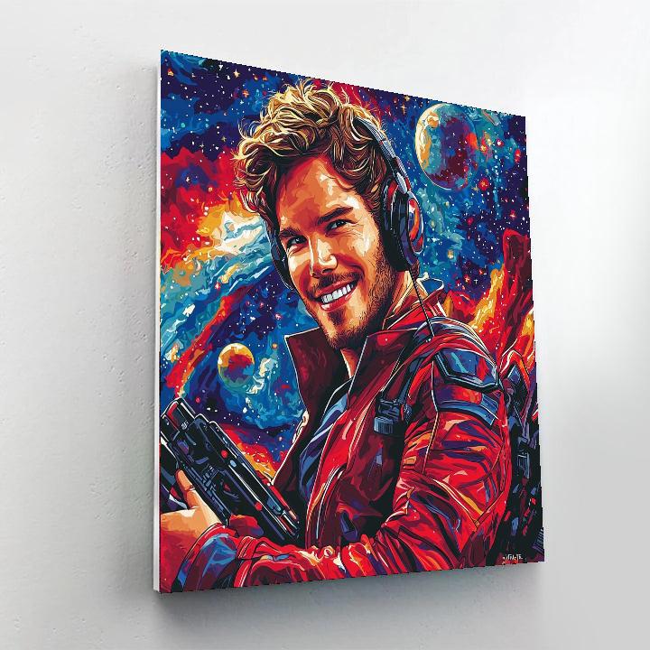 Chris Pratt: The Charisma Of A Star-lord Painting Number Kit