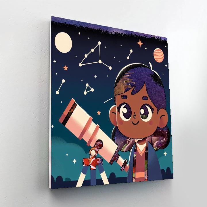 Astronomy Explorer Paint By Color