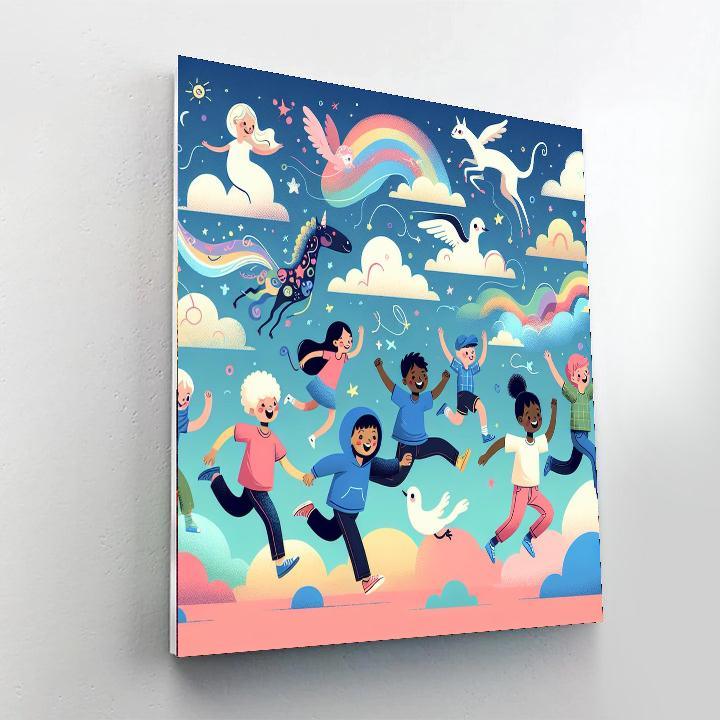 Dreamland Cloud Chasers Number Painting