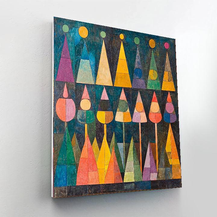 Paul Klee Inspired Childlike Wonder  Paint By Number