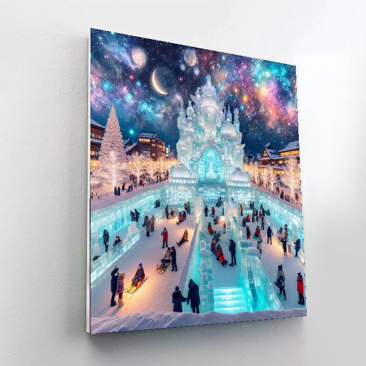 Gion Yuki Matsuri - Sapporo Paint By Numbers Art