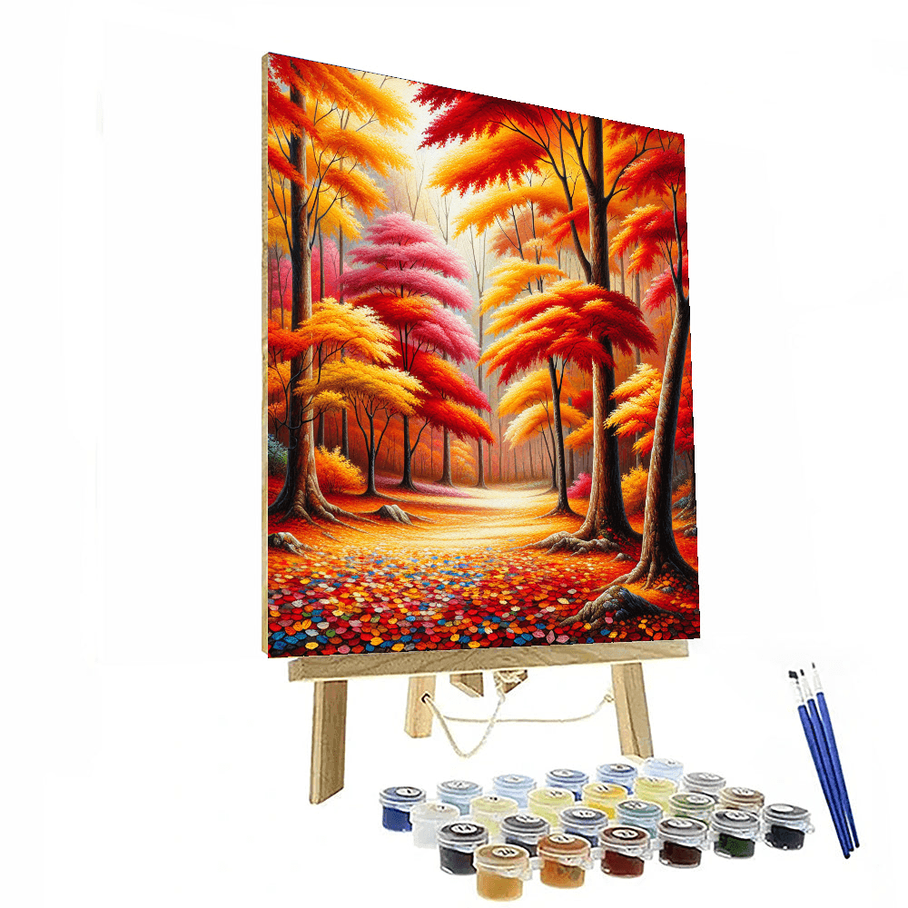 Autumn's Warm Embrace Paint By Numbers