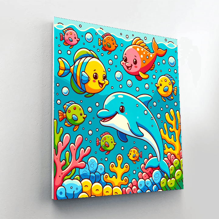 Ocean Exploration Team Numbered Painting Kits