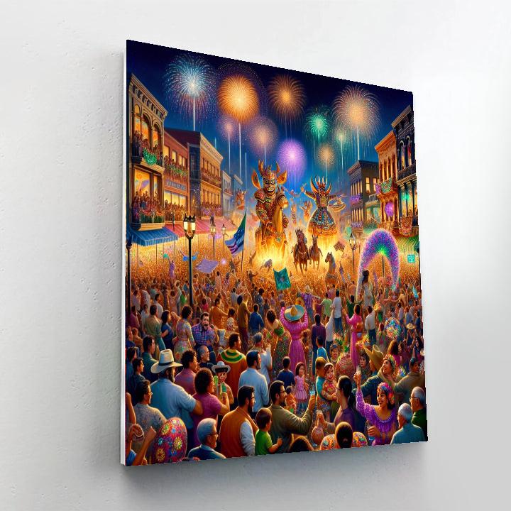 Año Nuevo Paint By Numbers Kits