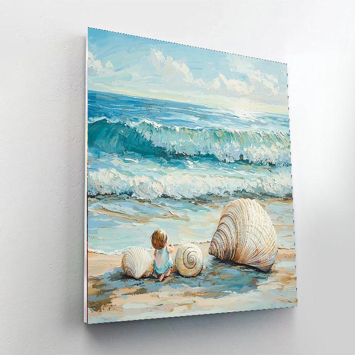Ocean Of Affection Number Painting