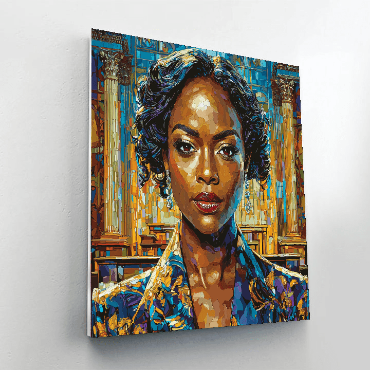 Viola Davis: The Unyielding Strength Of Annalise Keating Paint By Color