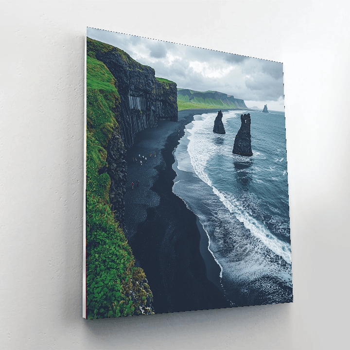 Vik Beach Numbered Painting Kits