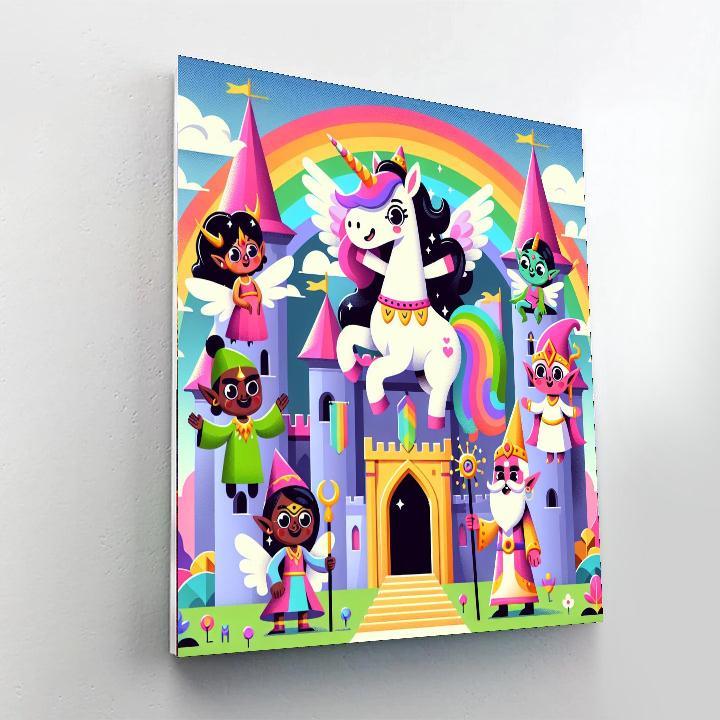 Fairytale Kingdom Festival Paint By Numbers