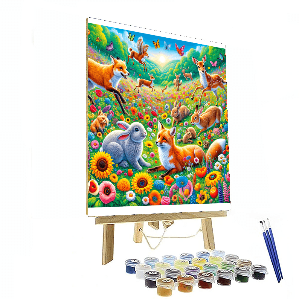 Joyful Frolic Paint By Numbers Kits