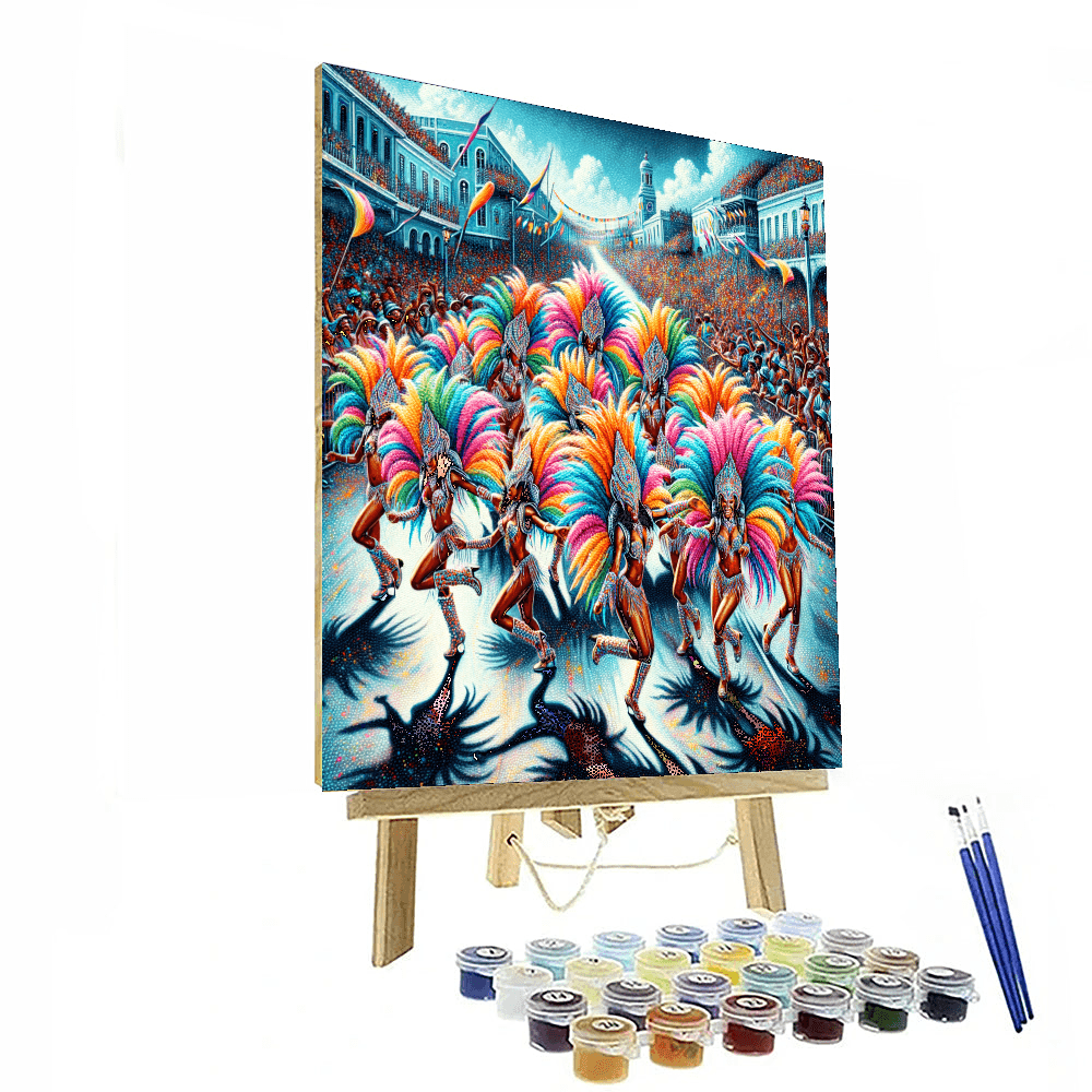 Junkanoo Carnival - Nassau, Bahamas Number Painting