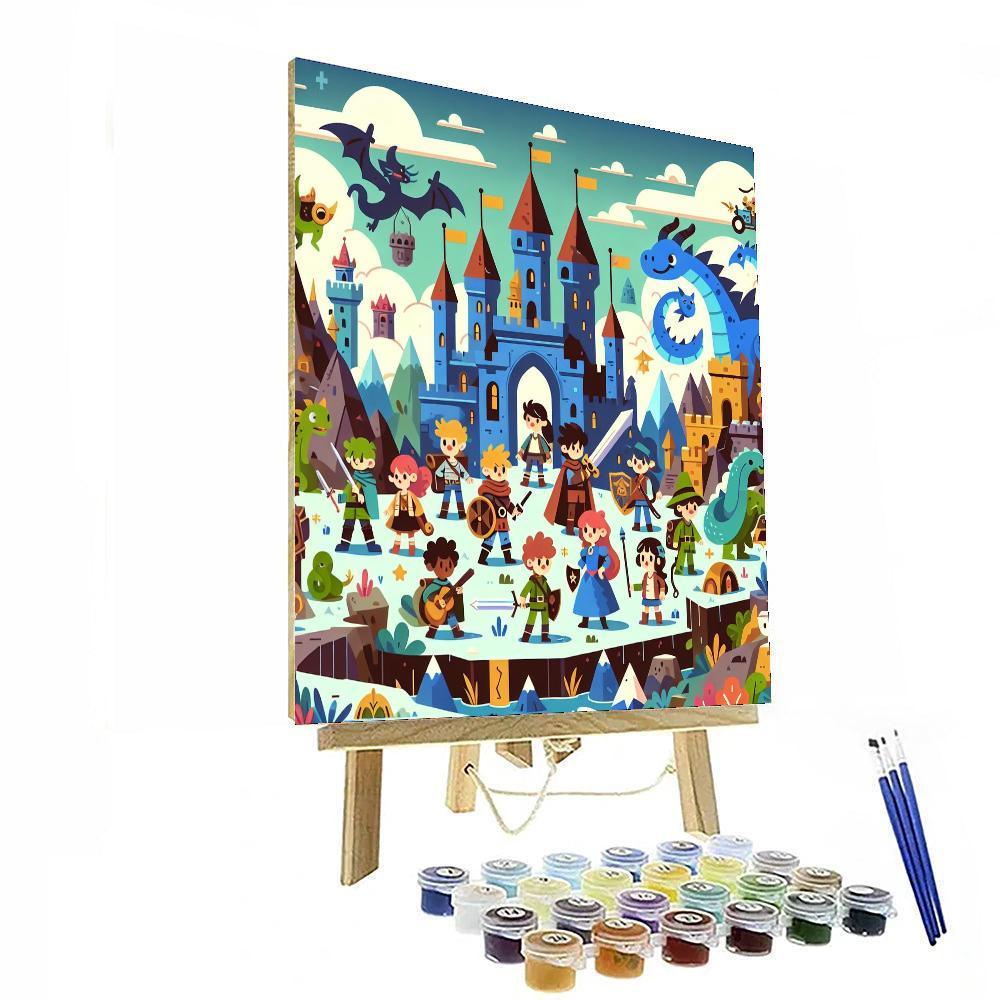 Fantasy Land Quest Numbered Painting Kits