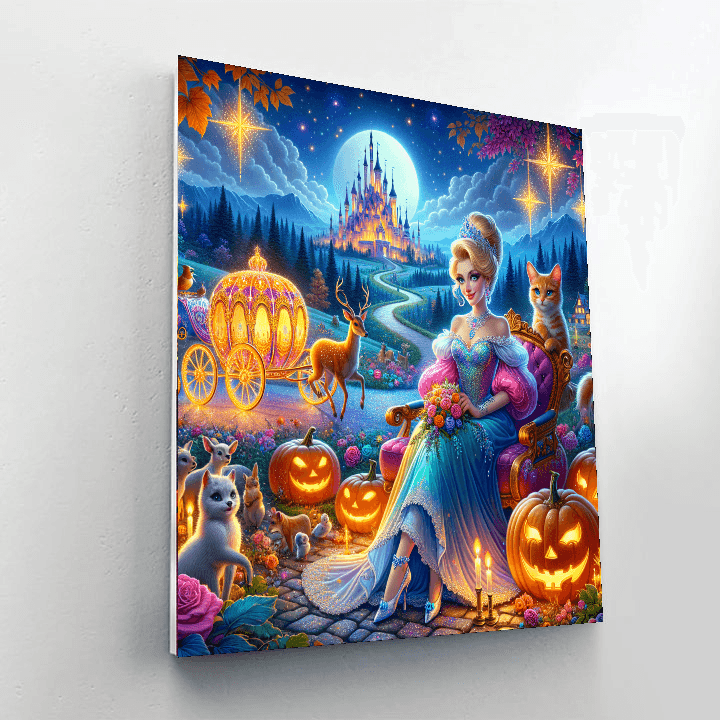 Cinderella's Dream Paint By Color