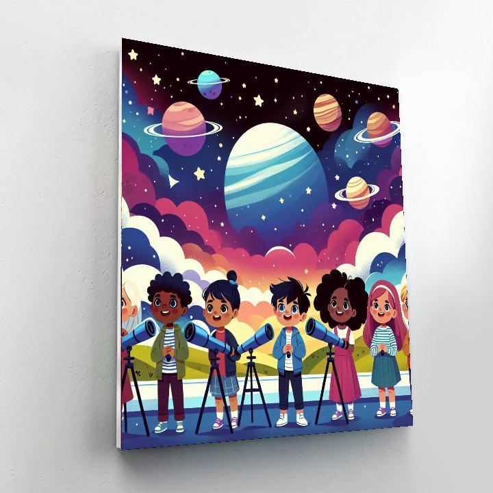 Cosmic Wonders Adventure Paint By Numbers Kits
