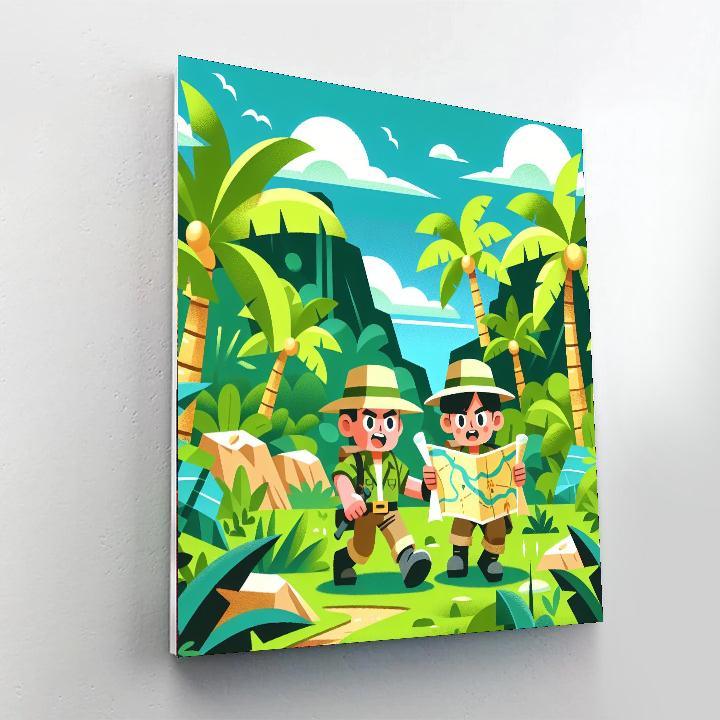 Treasure Hunters DIY Paint By Numbers