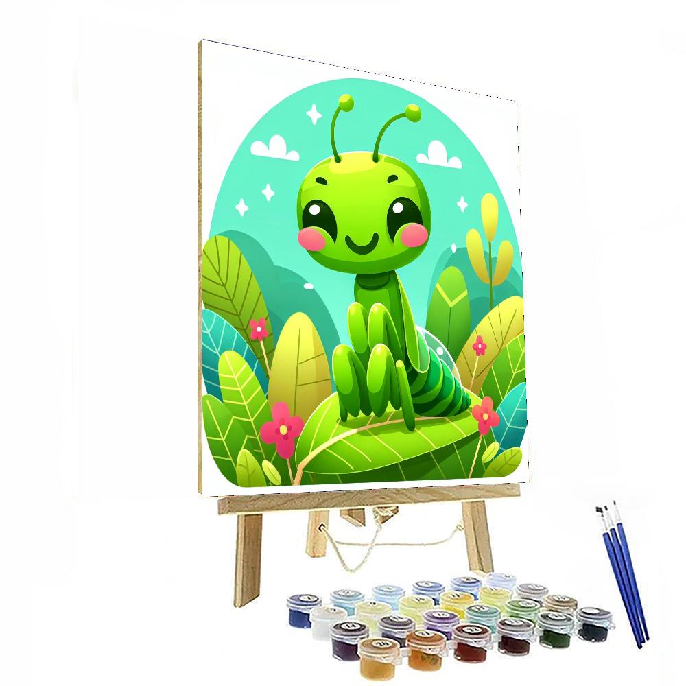 Merry Mantis Painting By Numbers Kit