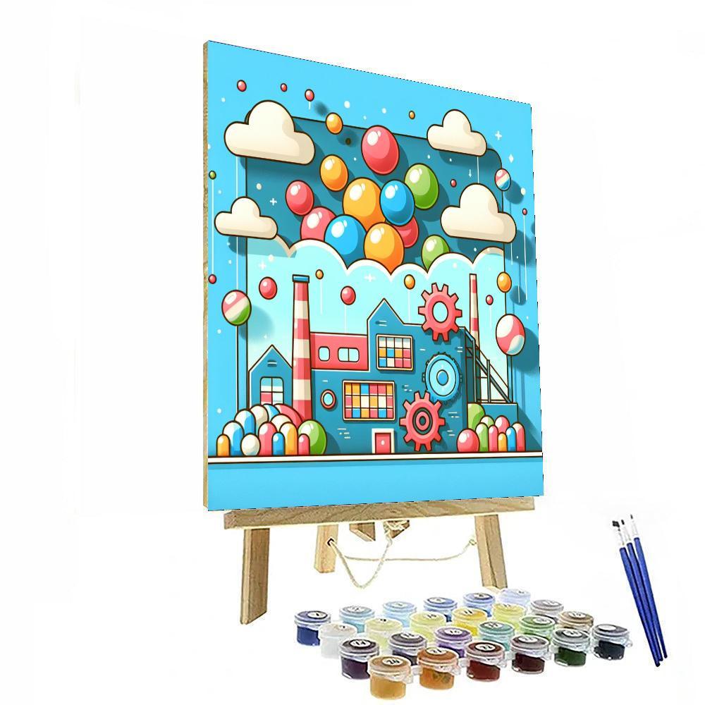 Bubblegum Fun Factory Paint By Color
