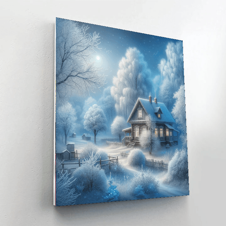 Christmas Serenity DIY Paint By Numbers