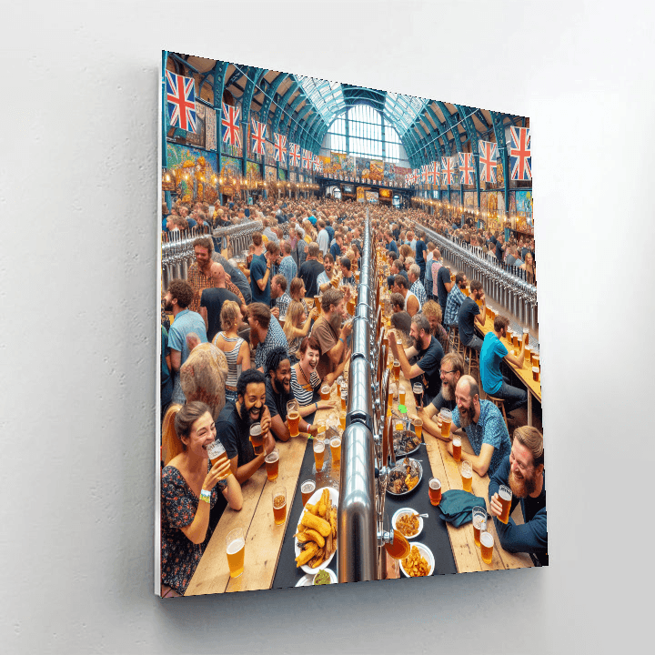 The Great British Beer Festival - England Paint By Number