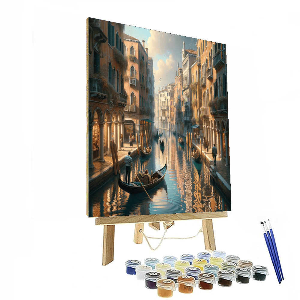 Venetian Canal Serenity Paint By Numbers Kits
