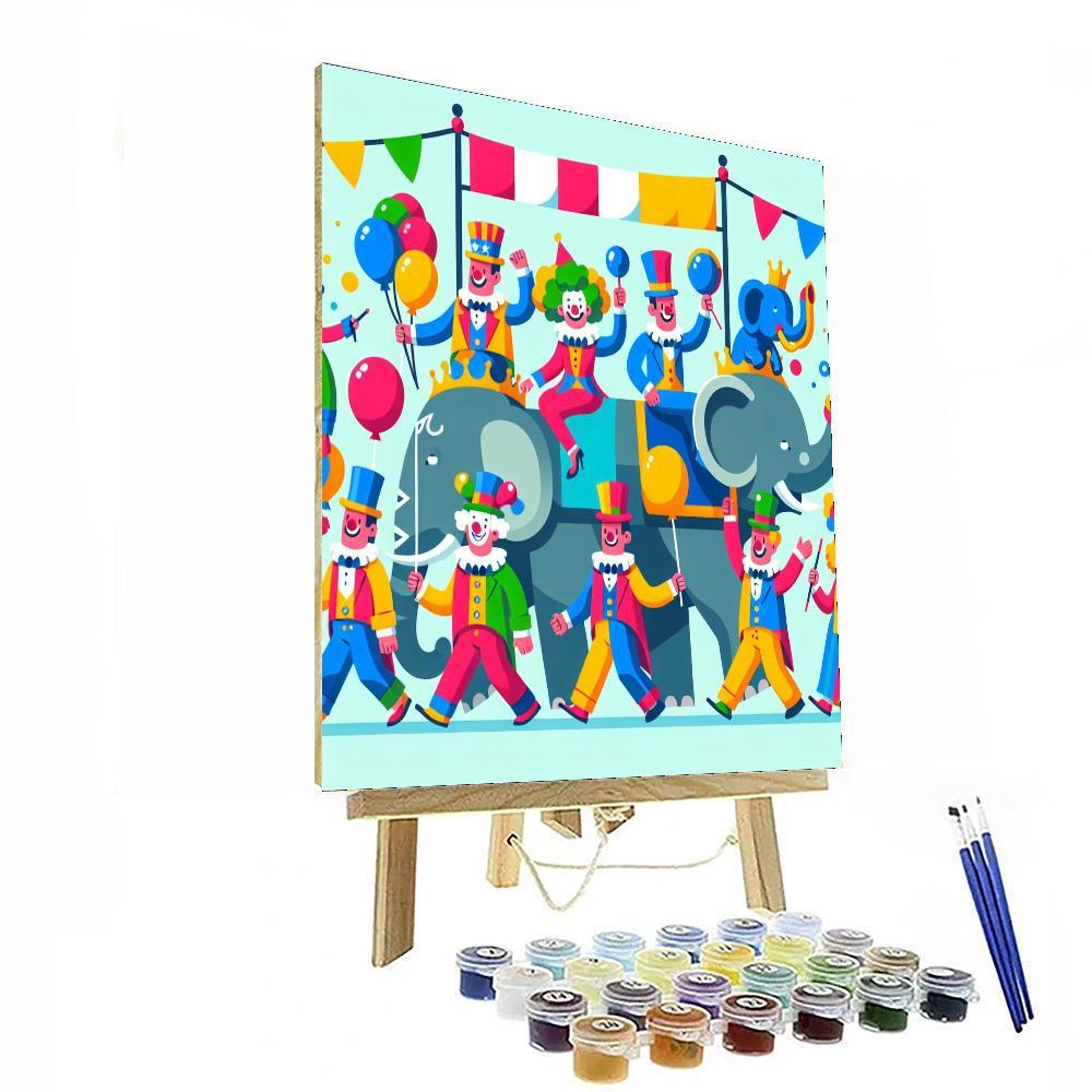 Circus Parade Paint By Color