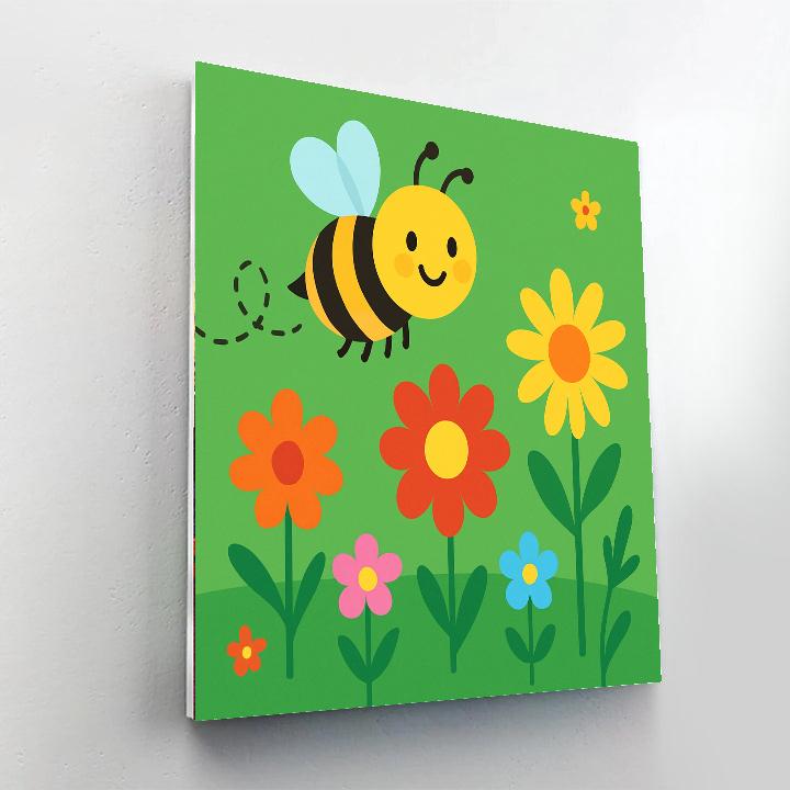 Busy Bee’s Garden Paint By Number
