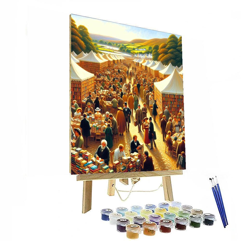 Hay Festival - Hay-on-wye, Wales Numbered Painting Kits