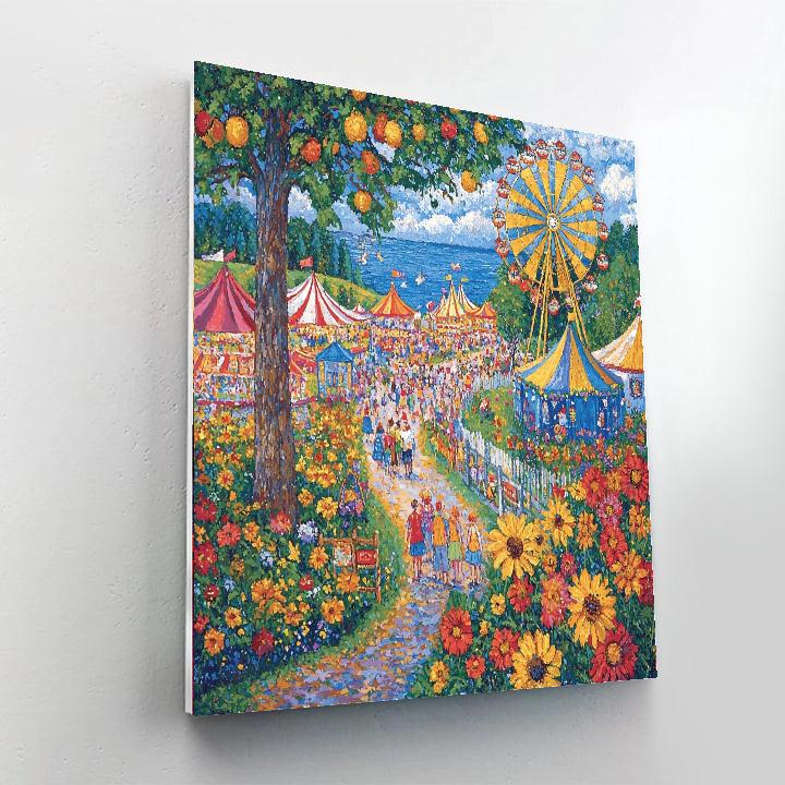 Sunny Days And Smiles Paint By Numbers