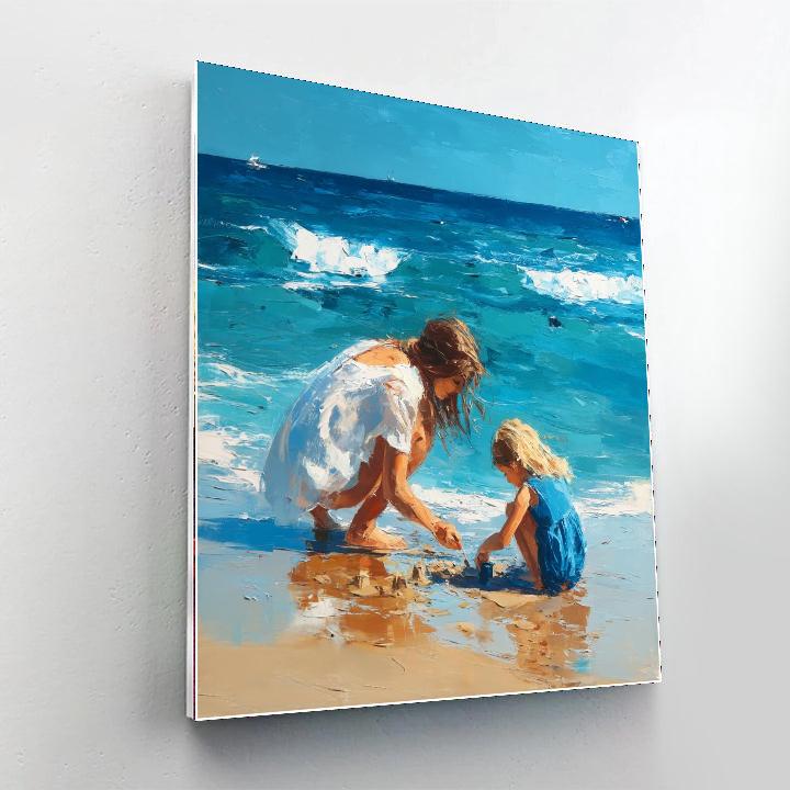 Waves Of Affection Number Painting