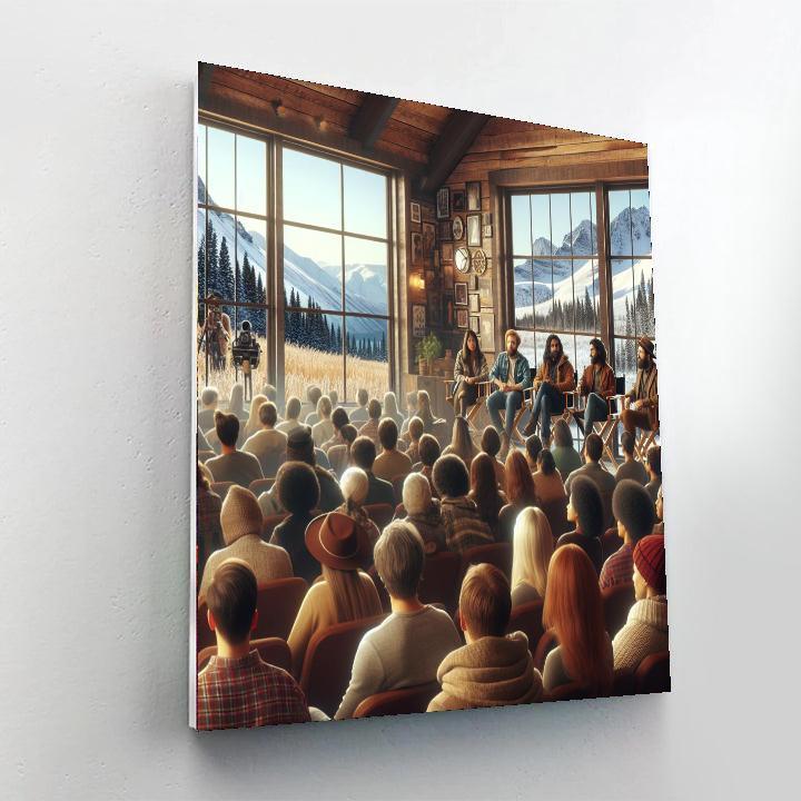 Whistler Film Festival Painting By Numbers Kit