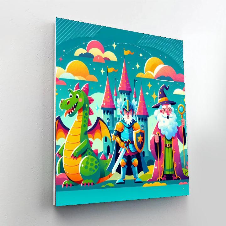 Fantastic Fantasy Quest Painting By Numbers Kit