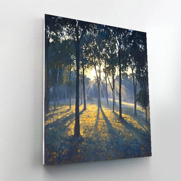 Edgar Degas Inspired Morning Light Symphony  Paint By Numbers